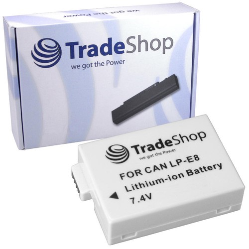 Batteria 1300mah per canon - batteria,