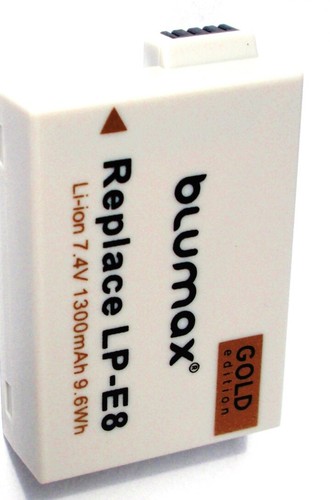 Batteria blumax gold - gold, lp-e8