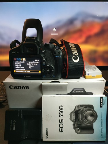 Canon eos 550d kit - canon,