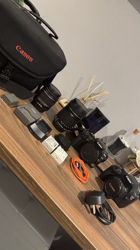 Pacchetto fotocamera reflex